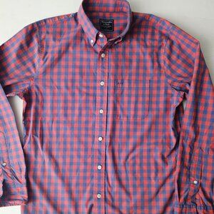 Abercrombie & Fitch Men's Long Sleeve Shirt - Size Large